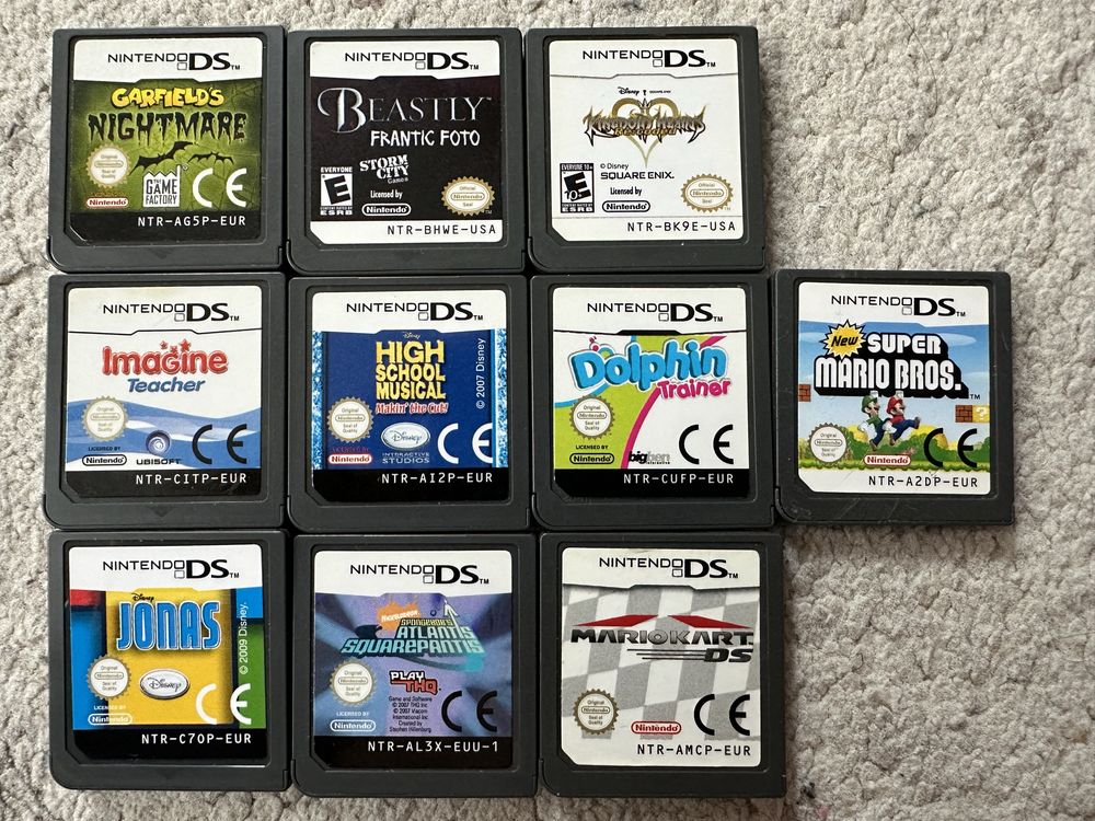 Nintendo DS Jocuri cu si fara carcasa
