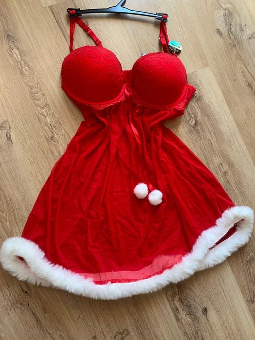Нова, коледна ,еротична рокля