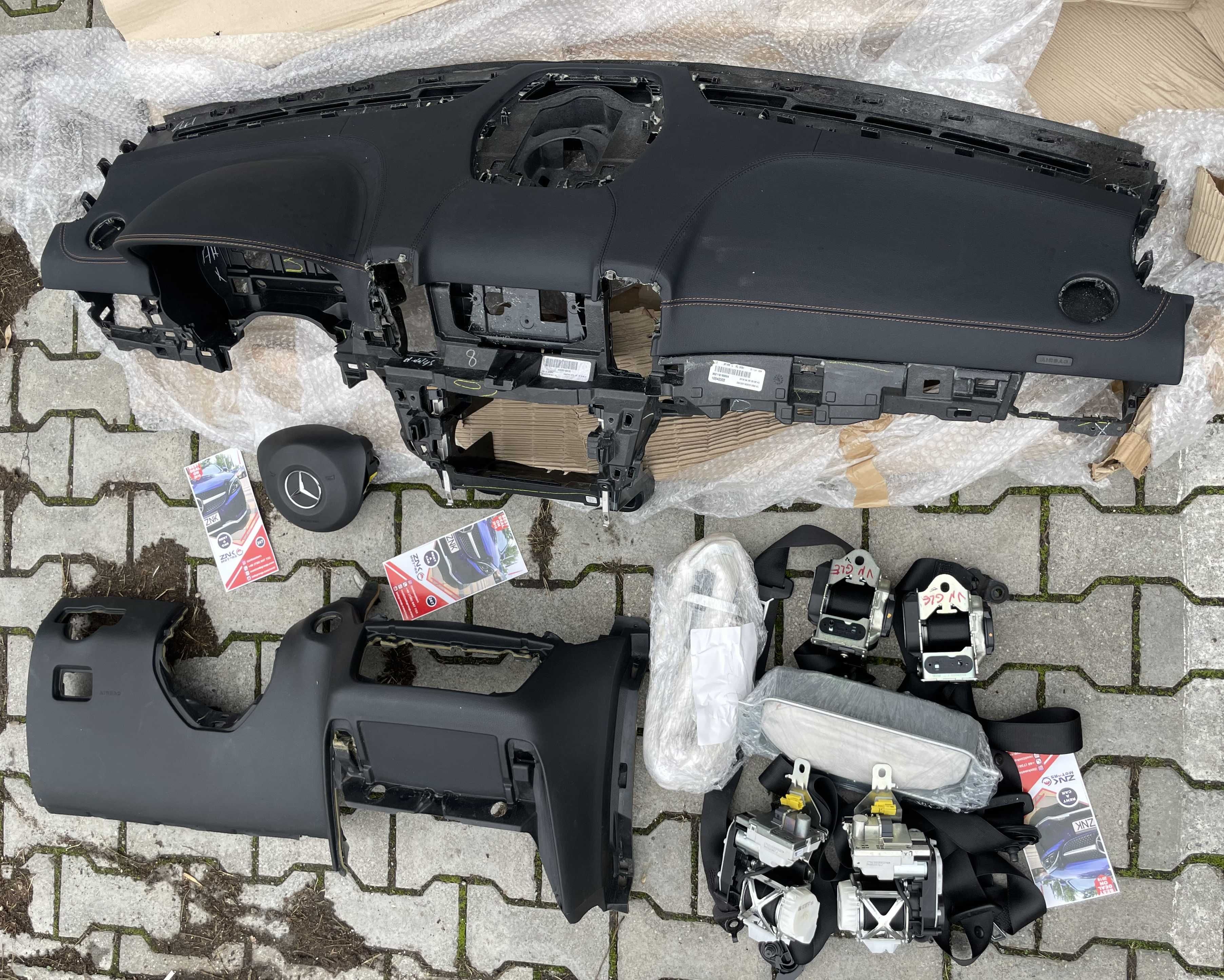 Mercedes Benz GLE / GLS kit airbag volan pasager - plansa de bord