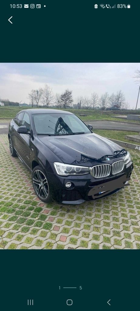 Bmw x4, 2015 automat