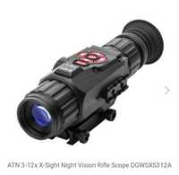 ATN 3-12x X-SIGHT Night Vision Rifle Scope -DGWSXS312A