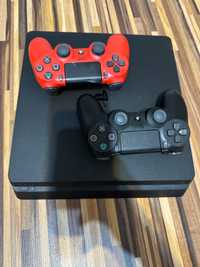 PS4 Slim 500GB + 2 Controlere perfect functional