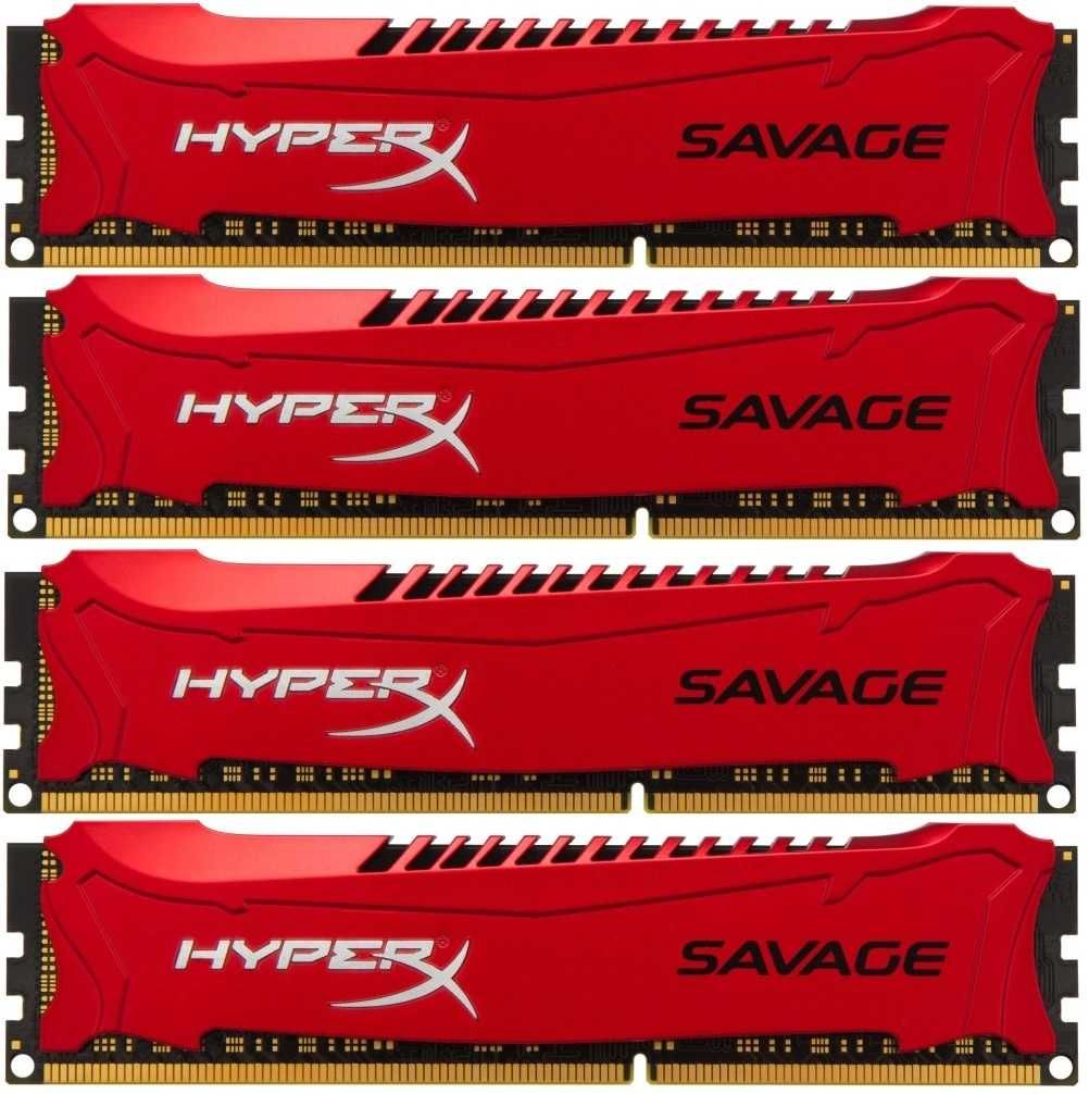 RAM 32GB 4x8gb Kingston HyperX Savage 1600Mhz DDR3