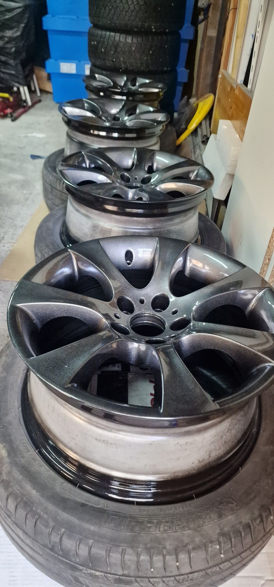 Jante bmw pe 18" ,2 latimi BBS originale