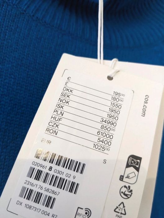 Pulover coș cașmir