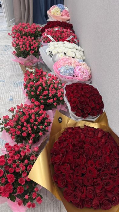 Цветы срочно сатылады