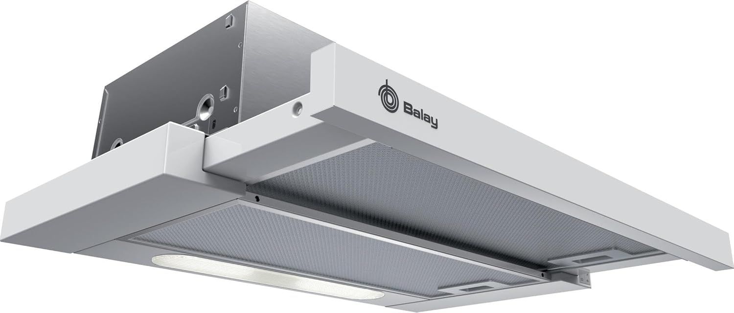 Hota telescopica Balay 3BT263MB 60cm alba 360 m3/h | 268985