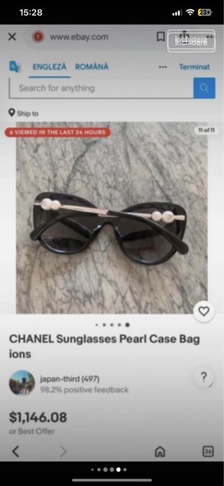 Ochelari de soare Chanel