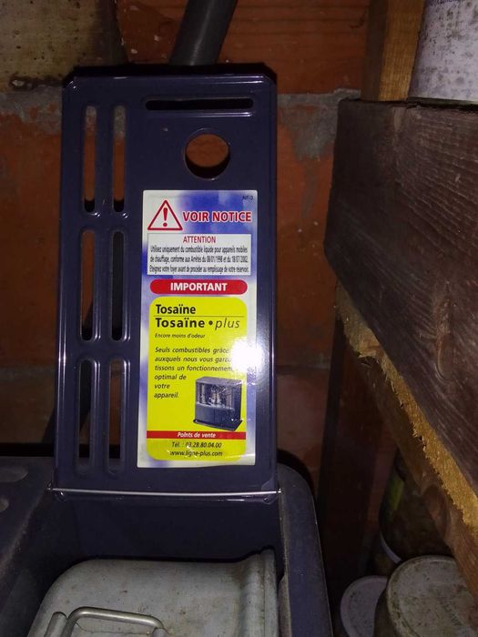 Печка на течна газ, парафин