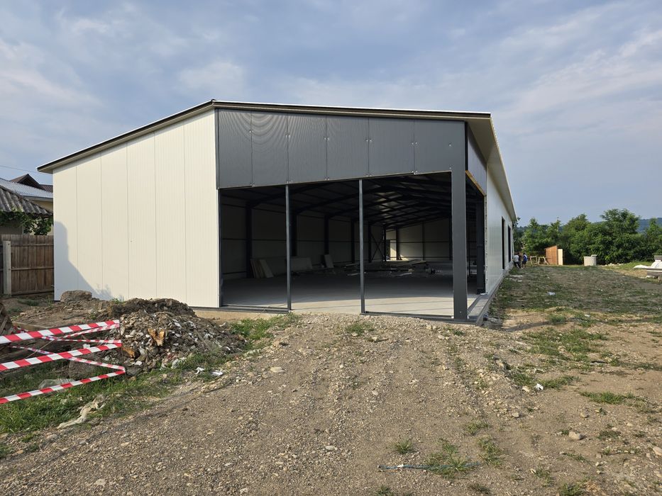 Hala service auto Garaj hala productie depozitare structură metalică