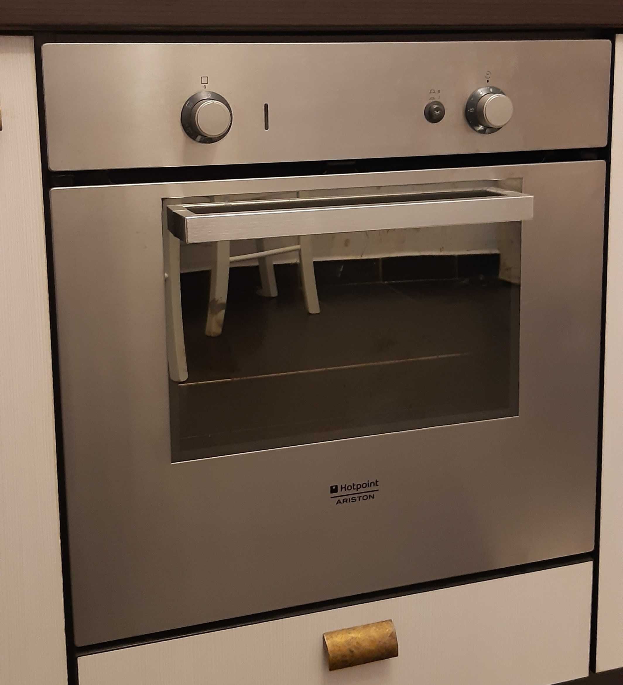 Cuptor inox incorporabil pe gaz Hotpoint Ariston FZ G IX/HA