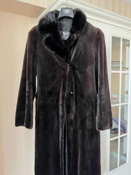 Бритая (стриженная) норковая Шуба