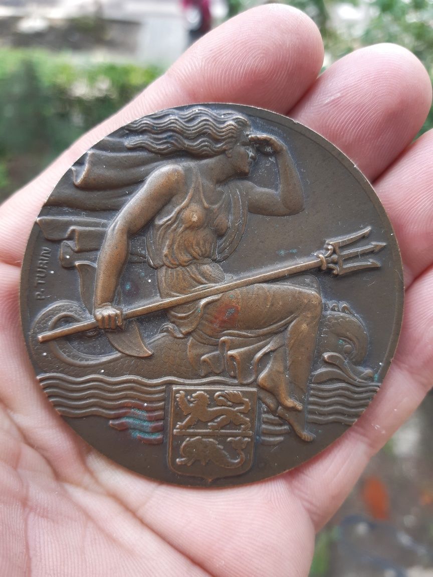 Medalie Franța 1935 Dunkerque de P.