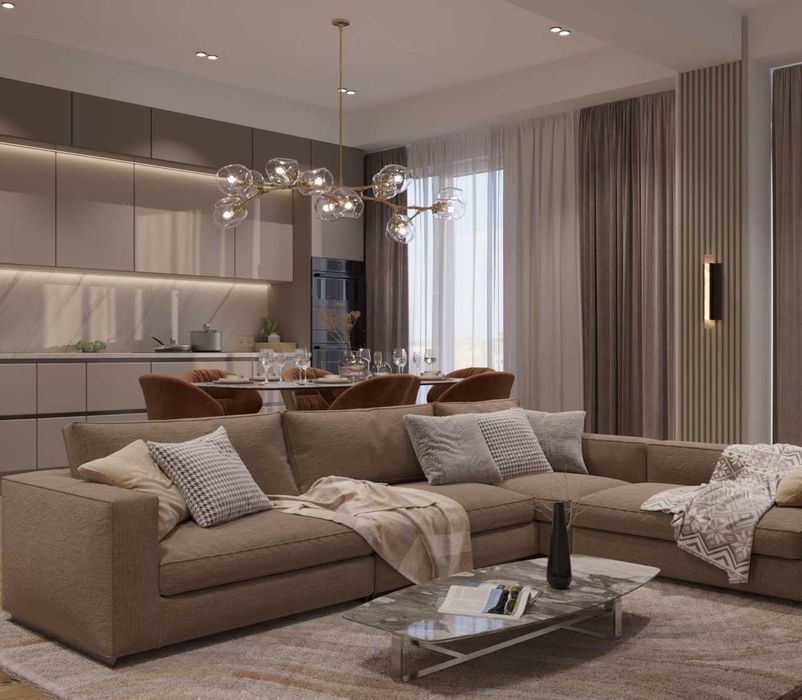 Срочно сдам 3х комнатную квартиру в ЖК MIRABAD AVENUE