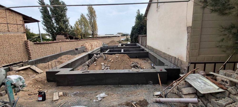 Fundament Beton kuyish xizmati Apalafka Mishalka bor