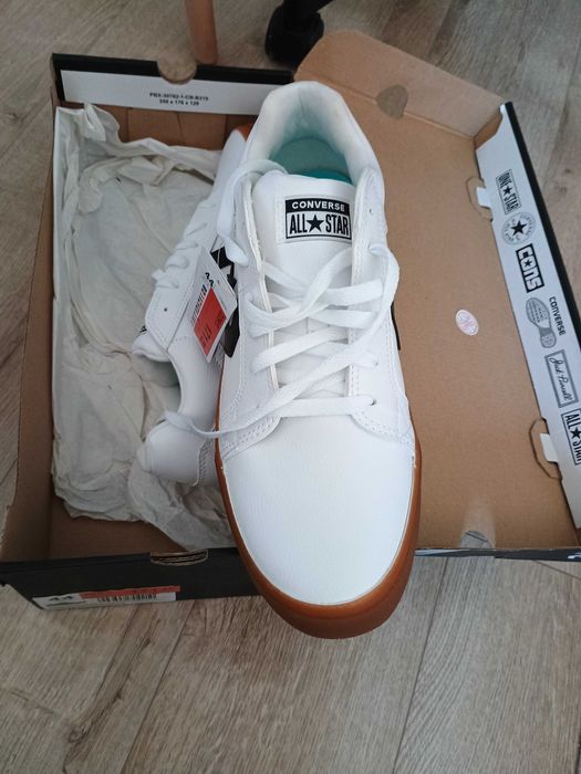 Converse All Star marimea 44 alb
