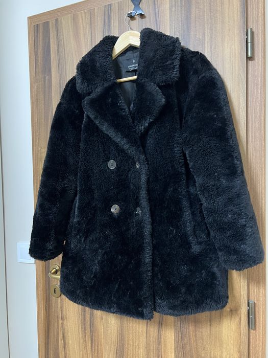 Teddy bear палто Stradivarius, S размер