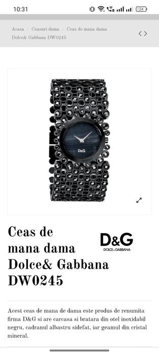 Vând ceas dama original