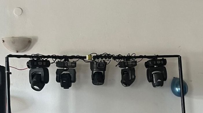 Set Moving Head lumini