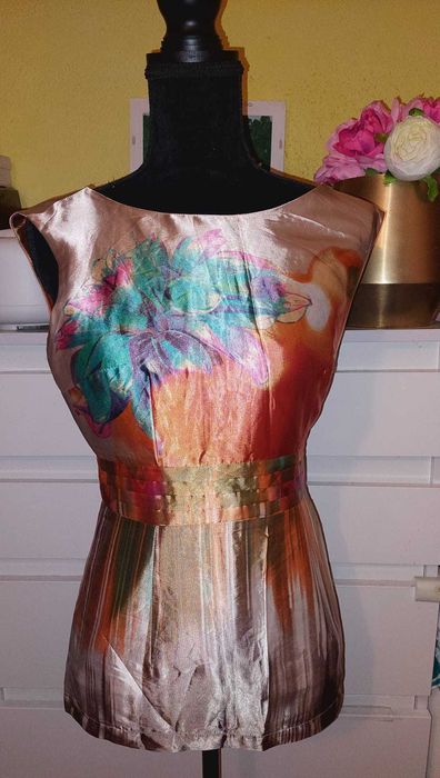 Bluza/top elegant peplum, mar.36 Madame TRANSPORT GRATUIT
