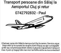 Seriviciu de transport Zalau-Cluj aeroport