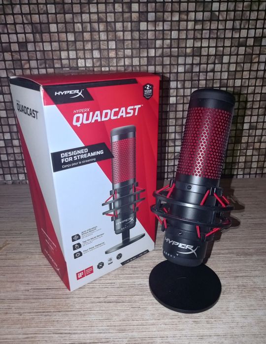 Микрофон HyperX Quadcast