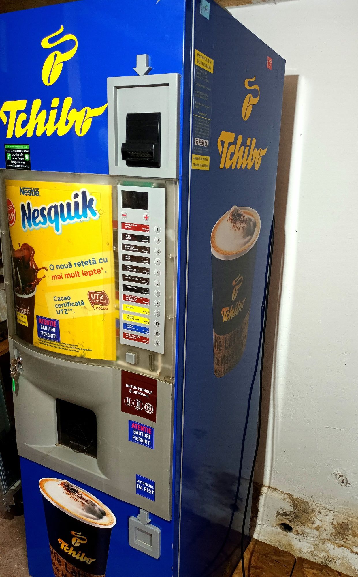Automat cafea Rheavendors solubil