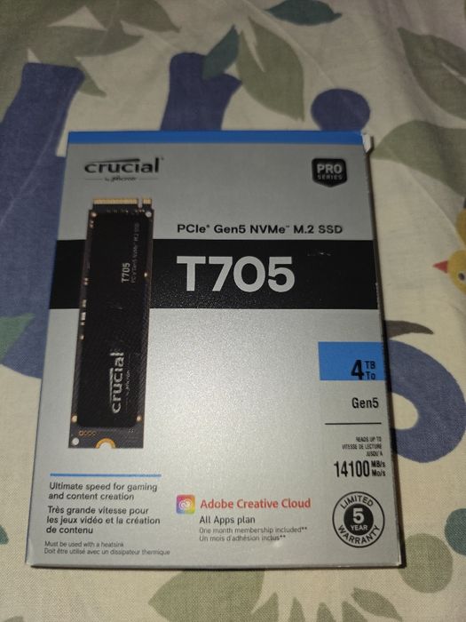 Crucial T705 ssd 4tb