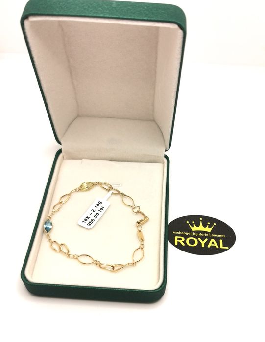 Bijuteria Royal bratara din aur 18k 2.13 gr