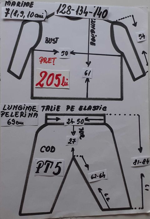 Costum Printul toamnei pentru copii
