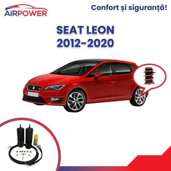 Perne auxiliare, perne auto pneumatice, Seat Leon, 2012-2020.