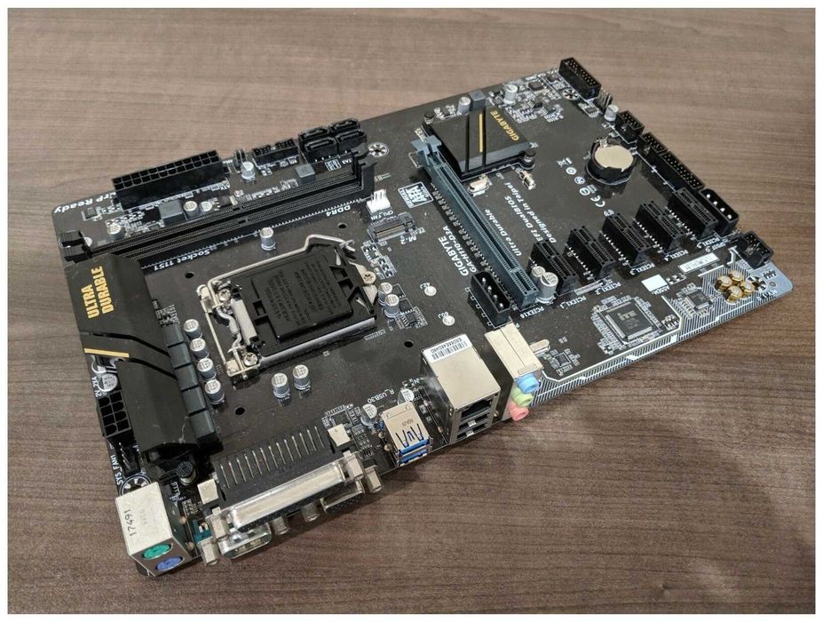 Материнская плата gigabyte ga h110m d3a Материнка