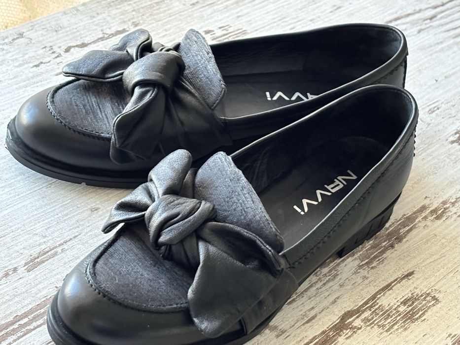 Дамски мокасини. Естествена кожа.