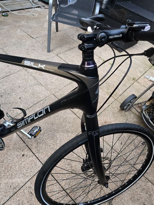 Bicicleta City Simplon Silk Full CARBON 28"
