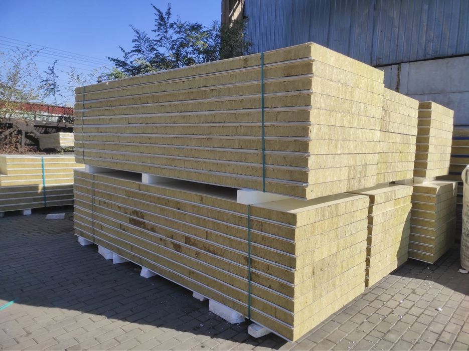 Стеновые и Кровельные Сэндвич Панели, Актау,Алматы, Астана, Караганда