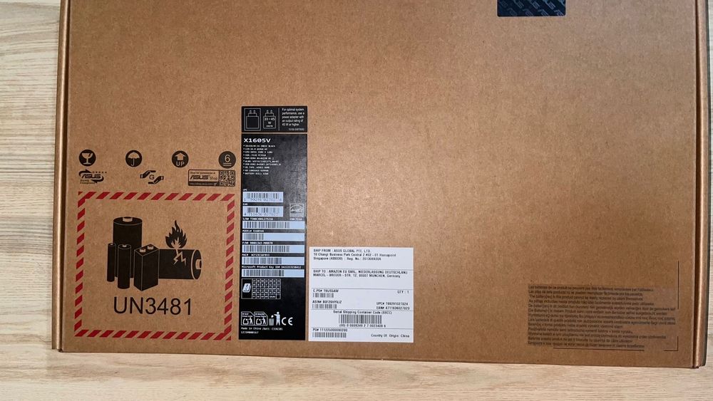 Vand Laptop Asus Vivobook x1605VA