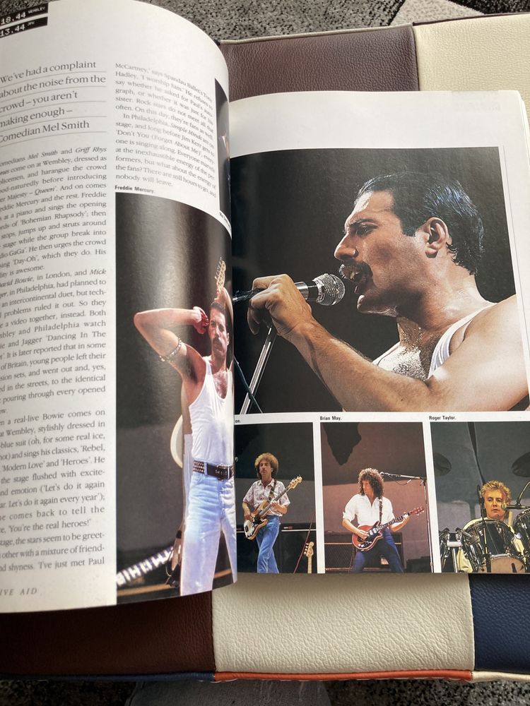 Live Aid 1985, 192 pagini Sedgwick&Jackson UK