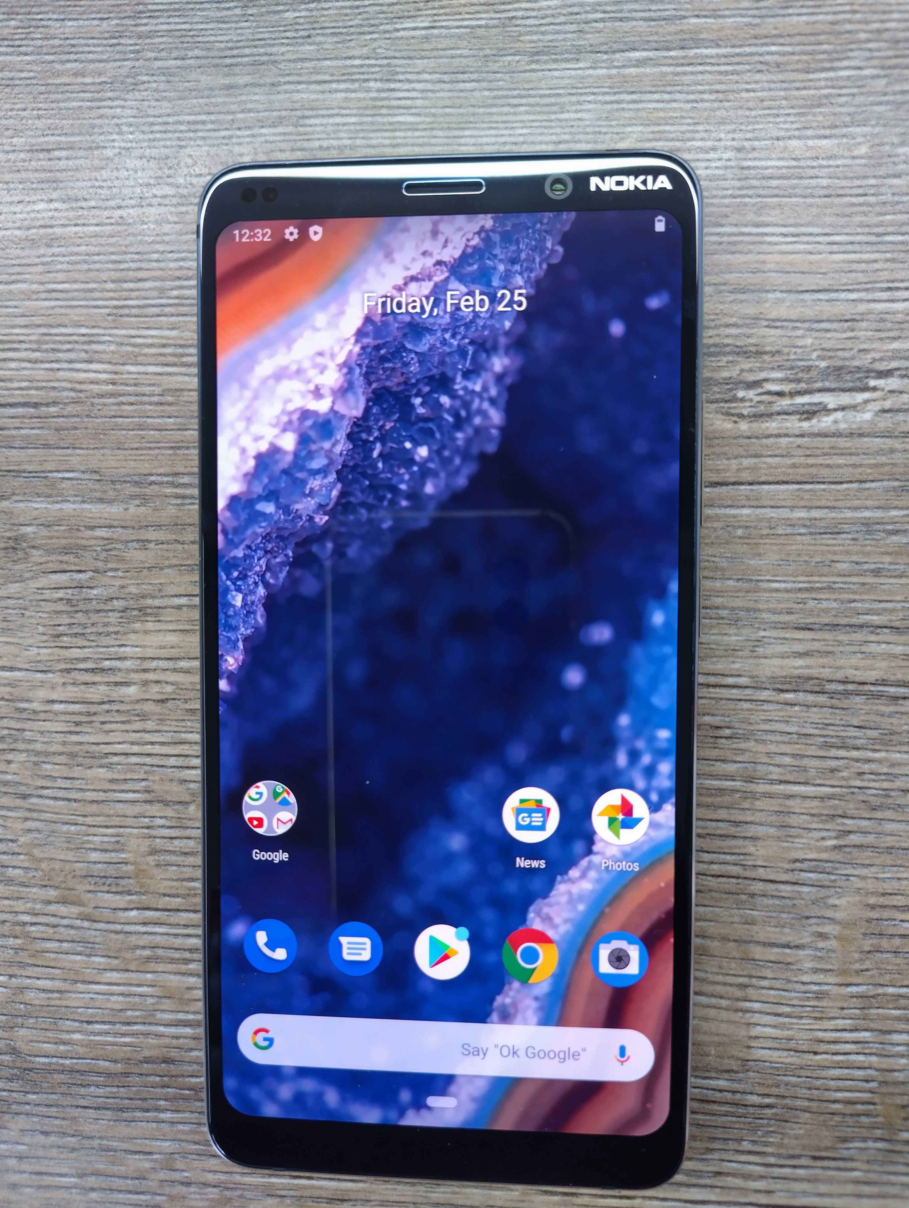 Nokia 9 PureView 5.99 инча 128GB НОВ 6RAM, Оригинален 128GB с 5 камери
