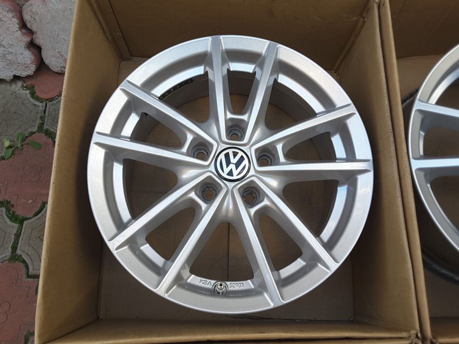 jante aliaj 16; 5x112; Vw Golf 5, 6, 7, Caddy,Touran, Jetta, Sportsvan