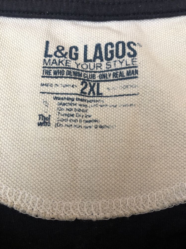 LAGOS - Стилна мъжка тениска