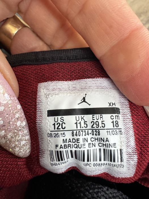 Оригинални детски кецове Air Jordan 1 Retro Mid! 29,5 н