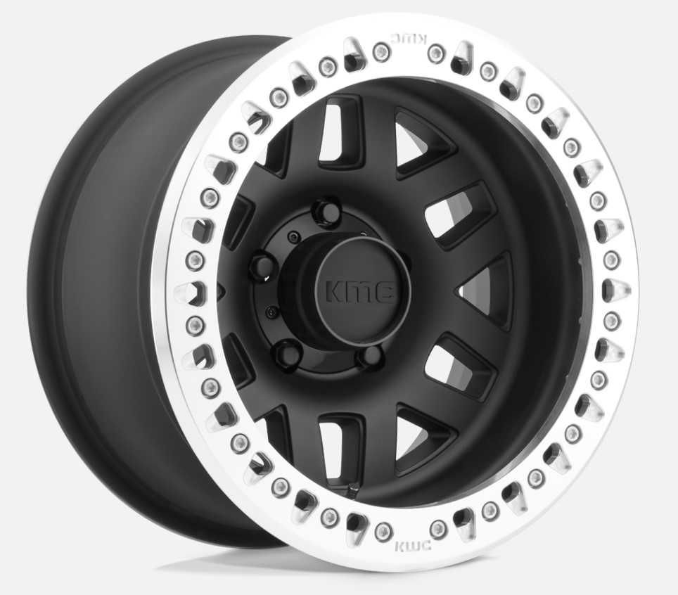 17" Off Road Beadlock Джанти KMC 5X127 6X139.7 17x9J ET-3 4x4 Бедлок