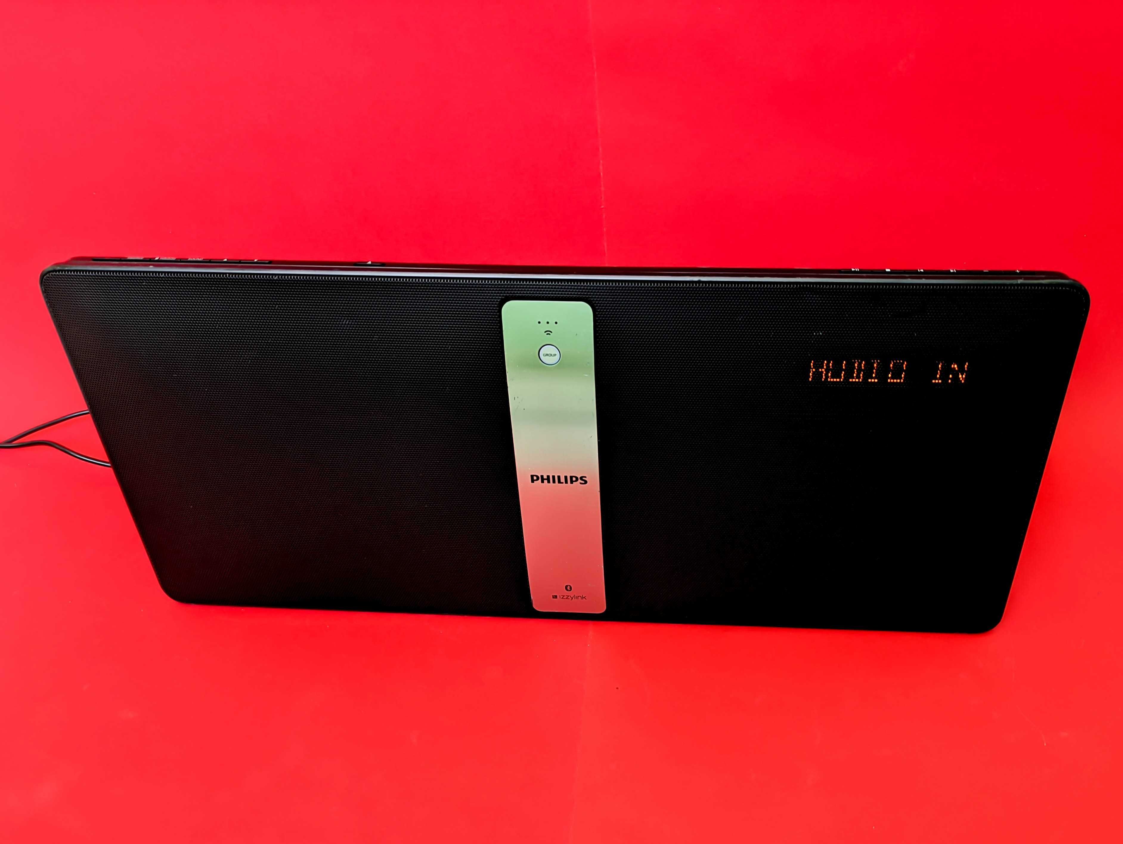 40W Hi-Fi Аудио Система PHILIPS BM50B - Bluetooth, Wi-Fi, CD, FM радио
