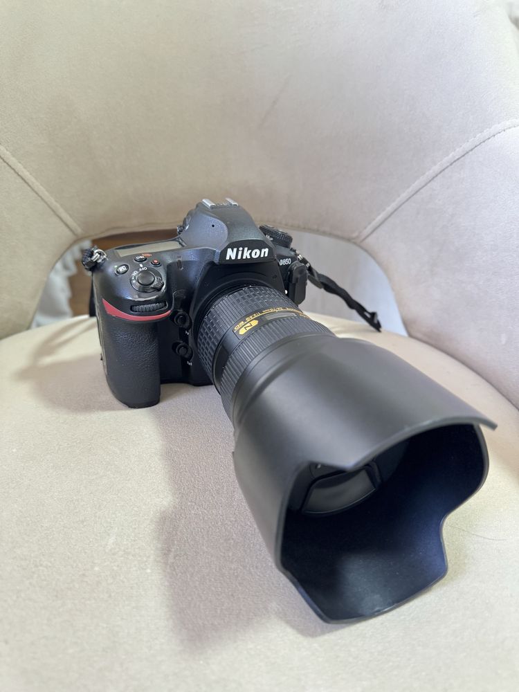 Продается  Nikon D850 с обьективом AF-s Nikkor 24-70 2.8 ED