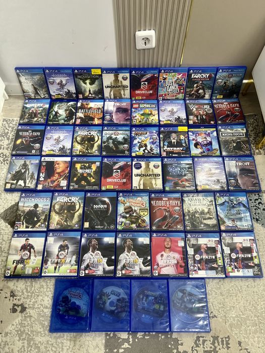 Диски на PS4 по самой низкой цене