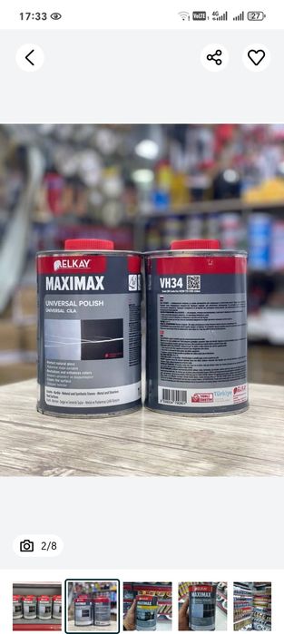 VH34 MAXIMAX Toshlar va gnani Aksiyatlar uchun lak