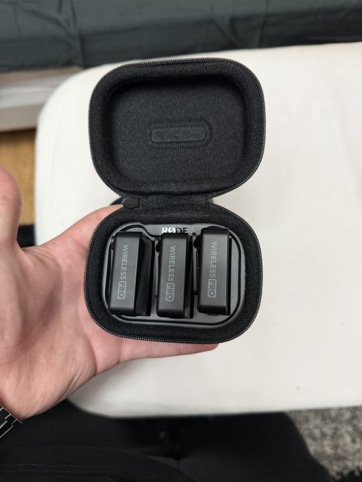 URGENT Lavaliere RODE Pro wireless cu 2 tx 1 rx