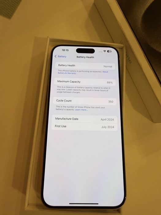 I phone 15 pro max 1TB