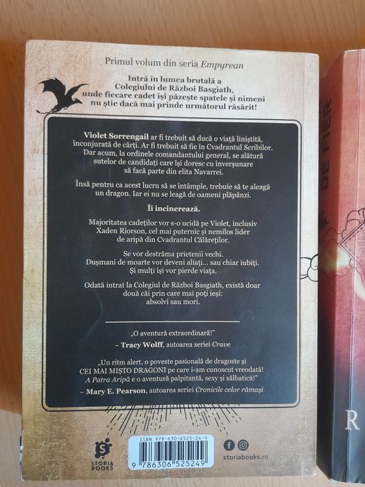 A Patra Aripă/ Flacăra de Fier (Seria Empyrean)