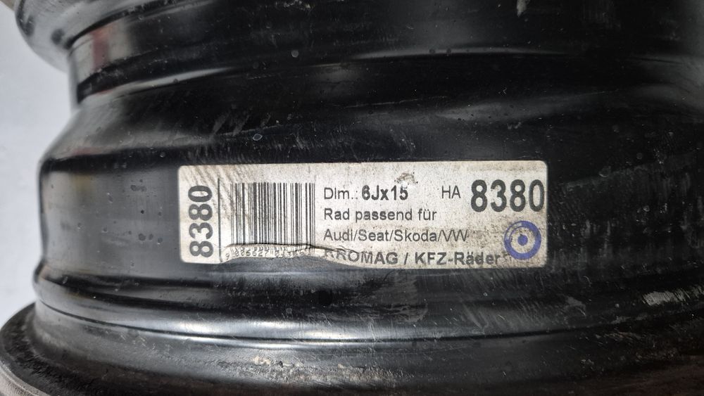 Jante tabla R15 Fiat Suzuki Audi Seat Skoda Volkswagen